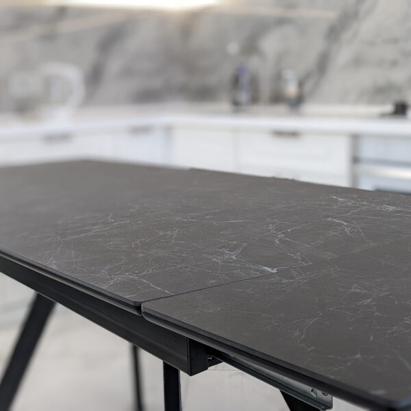Стол кухонный Impero Gres цвета серый мрамор 140 см